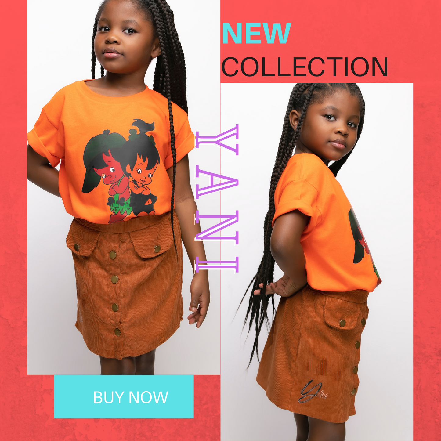 Graphic T-shirt/Skirt- Set