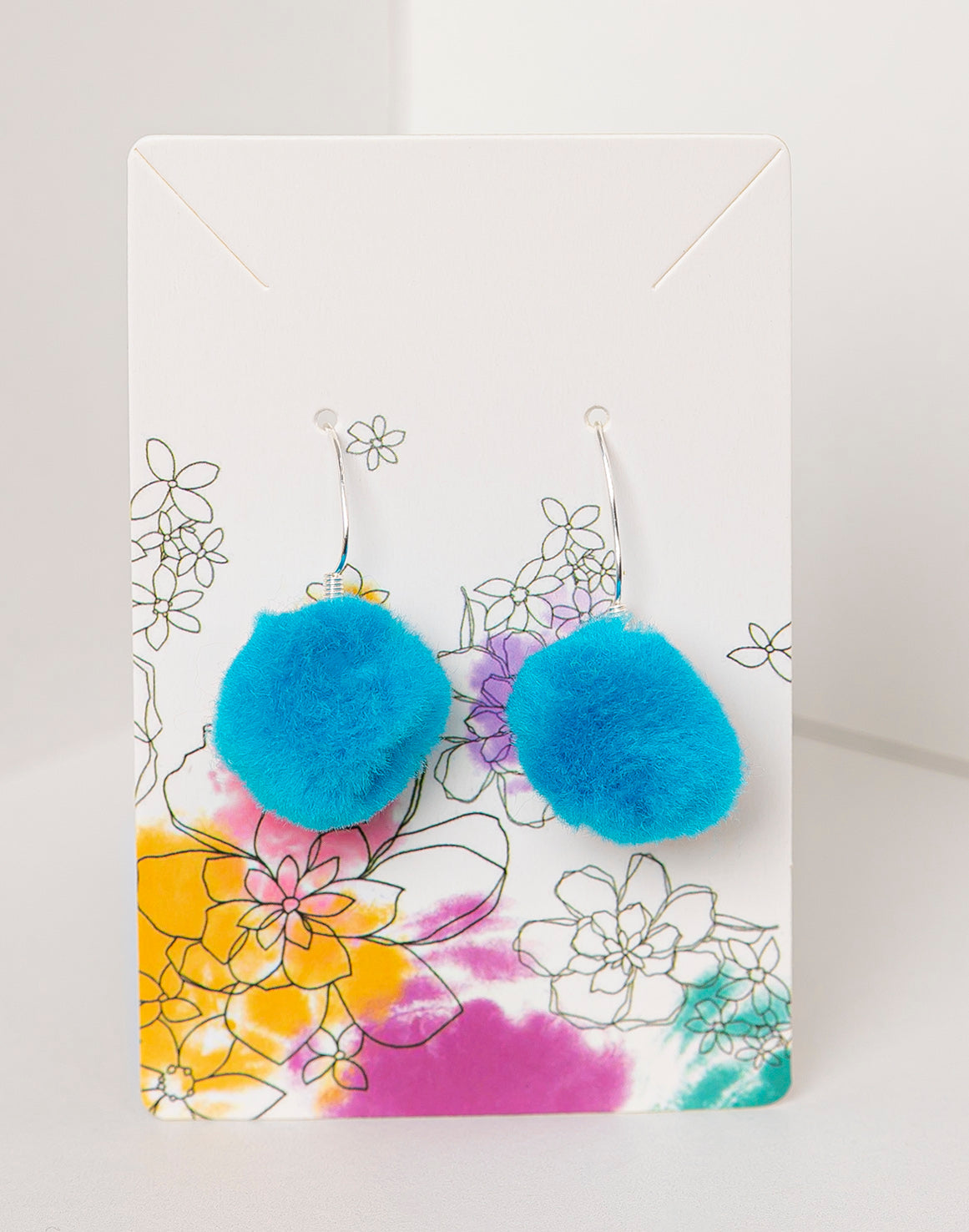 Pom Pom Earrings