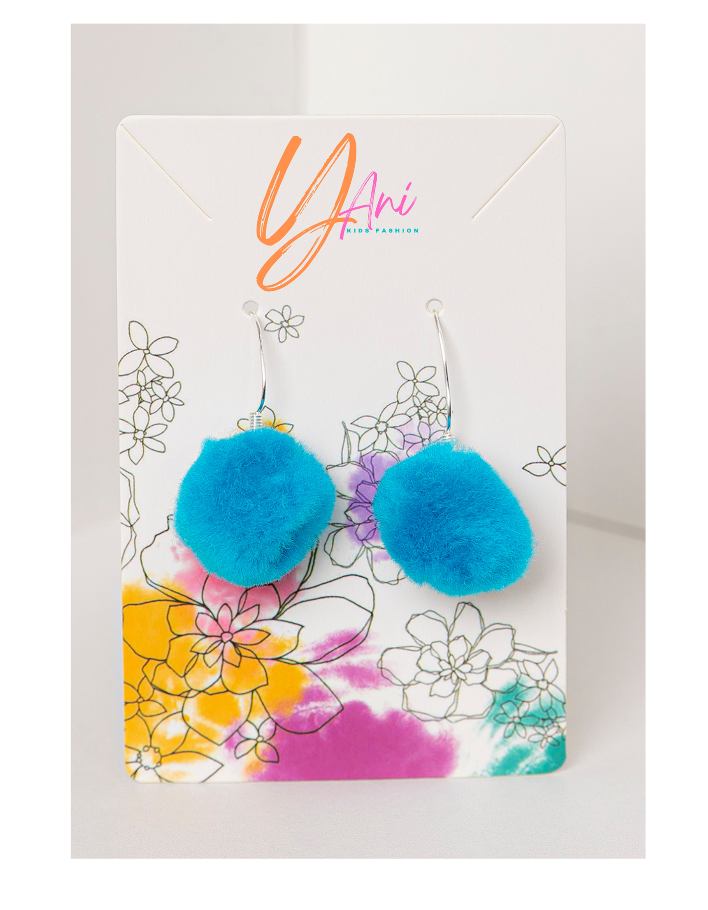 Pom Pom Earrings