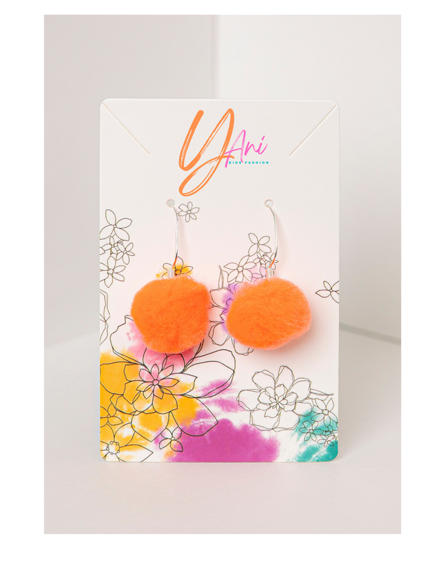 Pom Pom Earrings